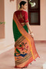 Green Royal Look Paithani Saree 