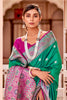 Green Banarasi Silk Saree With Zari Weaving Work