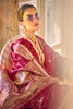 Maroon Soft Banarasi Silk Chiffon sarees