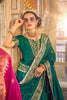 Green Soft Banarasi Style sarees