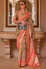 Pickle Green Smoothy Printed Patola Silk with Designer Border