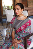 Grey & Pink Colored  Soft Patola Silk Saree