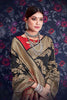 Beauty Black Leheriya zari Weaving Soft Silk Saree With Heavy Pallu