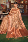 Latest Banarasi Copper Tissue Silk Saree