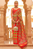 Slimy Green Digital Patola Silk With Gold Lagdi Patta