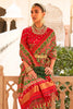 Emrald Green Digital Patola Silk With Gold Lagdi Patta