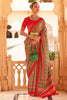 Emrald Green Digital Patola Silk With Gold Lagdi Patta