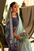 Light Blue Smoothy Patola Silk With Designer Work on Border