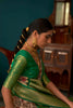 Alluring Light Cream Tusser Silk Saree With Designer Blouse