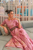 Pink Colour Satin Silk Saree With Zari Weaving Work