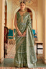 Light Green Smooth Patola Silk Saree With Weaving Work