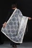 Stylish White Lakhnavi Work Net Dupatta