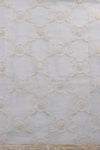 Stylish White Lakhnavi Work Net Dupatta