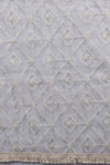 Stylish White Lakhnavi Work Net Dupatta