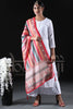 Muslin sequence Red Shade Digital Printed Dupatta
