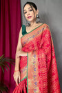 Red Pure Patola Silk Saree