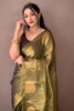 Green Original Tissue Silk Saree