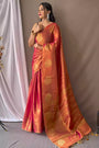 Pink Original Tissue Silk Saree