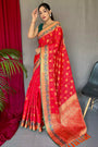 Red Pure Kutchi Patola Silk Saree
