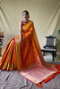 Yellow Patola Gold Zari Weaving Silk Saree