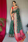 Green Pure Patola Silk Saree