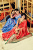 Sky Blue Pure Banarasi Saree With Rich Pallu Latest Designer With Blouse