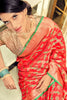Red Bridal Wedding Banarasi Silk Saree