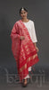Red color heavy look Zari Woven Jacquard Dupatta