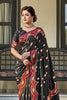 Black banarasi designer  saree