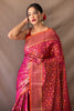 Magenta Pink Patola Saree
