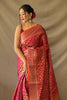 Magenta Pink Patola Saree