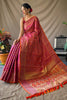 Magenta Pink Patola Saree