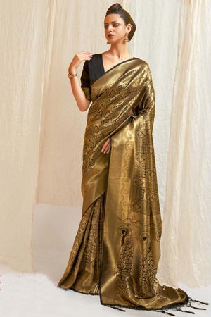 Attractive party going Kanjivaram saree